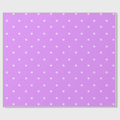 Papier Cadeau Taches de Léopard Lilas Clair (Plat)
