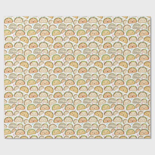 Papier Cadeau taco (Plat)