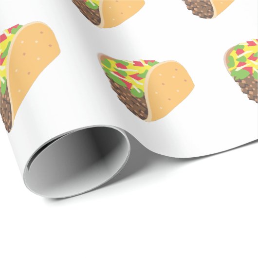 Papier Cadeau Taco (Coin rond)