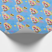 Papier Cadeau taco cat emoji (Coin)