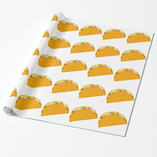 Papier Cadeau Taco délicieux (Déroulé)