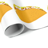 Papier Cadeau Taco délicieux (Coin rond)