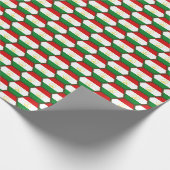 Papier Cadeau Tadjik Drapeau Honeypeb Papier à envelopper (Coin)