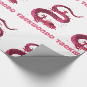 Papier Cadeau Tae Kwon Do (Coin)
