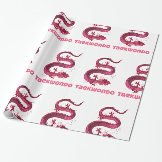 Papier Cadeau Tae Kwon Do (Déroulé)