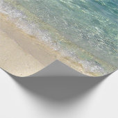 Papier Cadeau Tahiti Blue Tropical Water (Coin)