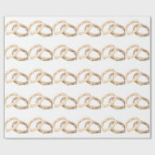 Papier Cadeau Tamborines (Plat)