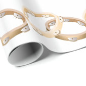 Papier Cadeau Tamborines (Coin rond)