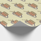 Papier Cadeau Tambour de jouets (Coin)