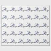 Papier Cadeau Tambour majeur (Plat)