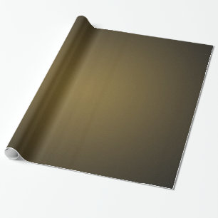 Papier Cadeau Tan tendance et noir Grainy Vignette