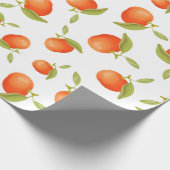 Papier Cadeau Tangerines (Coin)