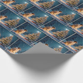 Papier Cadeau Tangle De Chaussure De Vacances En Chaîne Clair (Coin)