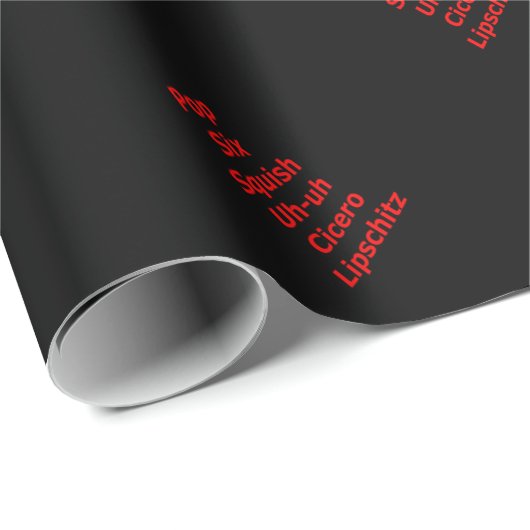 Papier Cadeau Tango bloc de cellule (Coin rond)