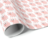 Papier Cadeau Tant de cochons (Coin rond)