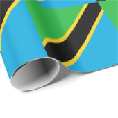 Papier Cadeau Tanzanie (Coin rond)