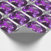 Papier Cadeau Tanzanite Gemstone Purple (Coin)