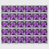 Papier Cadeau Tanzanite Gemstone Purple (Plat)