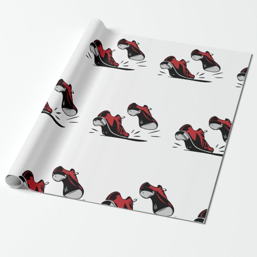 Papier Cadeau Tap Dancing Shots (Déroulé)