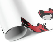 Papier Cadeau Tap Dancing Shots (Coin rond)
