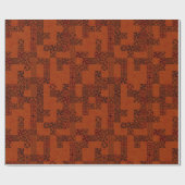 Papier Cadeau Tapa mardi (Plat)
