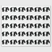 Papier Cadeau Tapir comique (Plat)