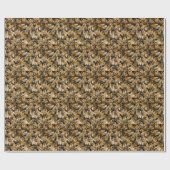 Papier Cadeau Tapis d'abeilles (Plat)