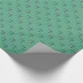Papier Cadeau Tapis d'aéroport de PDX (Coin)