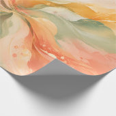 Papier Cadeau Tapis de table abstrait Soft Bloom (Coin)