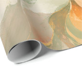 Papier Cadeau Tapis de table abstrait Soft Bloom (Coin rond)