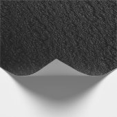 Papier Cadeau Tapis noir et gris (Coin)