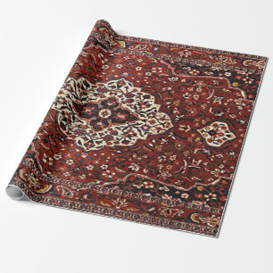 Papier Cadeau Tapis Oriental Ancien Perse Turc