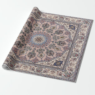 Papier Cadeau Tapis Oriental Antique Perse Turc