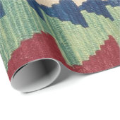 Papier Cadeau Tapis Oriental Killim (Coin rond)