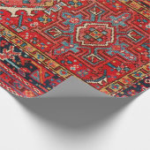 Papier Cadeau Tapis Oriental Turc Persan Antique (Coin)