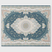 Papier Cadeau Tapis persan turc antique (Plat)