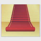 Papier Cadeau Tapis rouge (Plat)