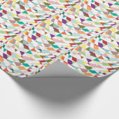 Papier Cadeau Tapisserie aux couleurs Abstraites (Coin)