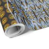 Papier Cadeau Tarascon Lure 30' Vertical Elegant Designer (Coin rond)