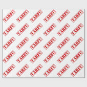 PAPIER CADEAU TARFU (Plat)