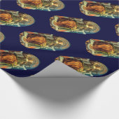 PAPIER CADEAU TAROTS DE RENAISSANCE ANTIQUE 14 / TEMPÉRANCE (Coin)