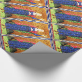 PAPIER CADEAU TAROTS DE RENAISSANCE ANTIQUE / ÉTOILES (Coin)