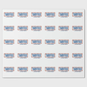 Papier Cadeau Tarrfied & Sentiment Trump amusé Anti Trump