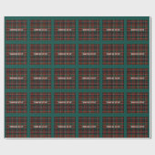 Papier Cadeau Tartan (Plat)