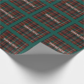 Papier Cadeau Tartan (Coin)