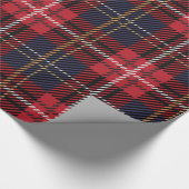 Papier Cadeau Tartan Christmas Plaid (Coin)