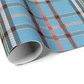 Papier Cadeau Tartan Clan Anderson Vérification de l'assiette (Coin rond)