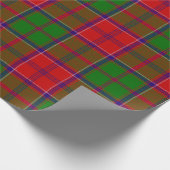 Papier Cadeau Tartan Clan Grant (Coin)