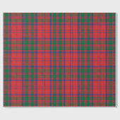Papier Cadeau Tartan Clan Grant Plaid Green Blue Red Check (Plat)