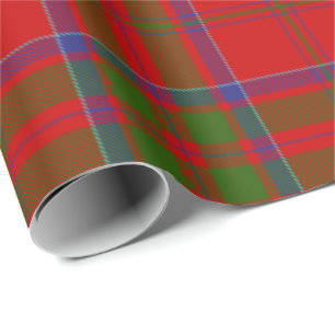 Papier cadeau tartan Clan MacDonald de Keppoch